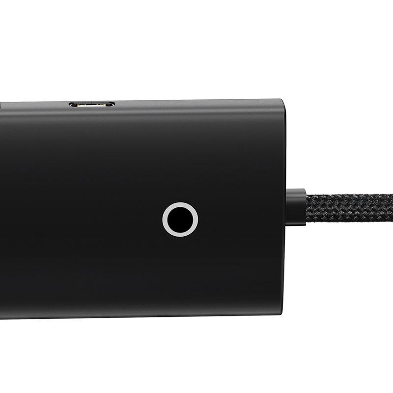 USB-хаб Baseus Lite Series 4-Port Type-C HUB Adapter (Type-C to USB 3.0*4) 25cm Black