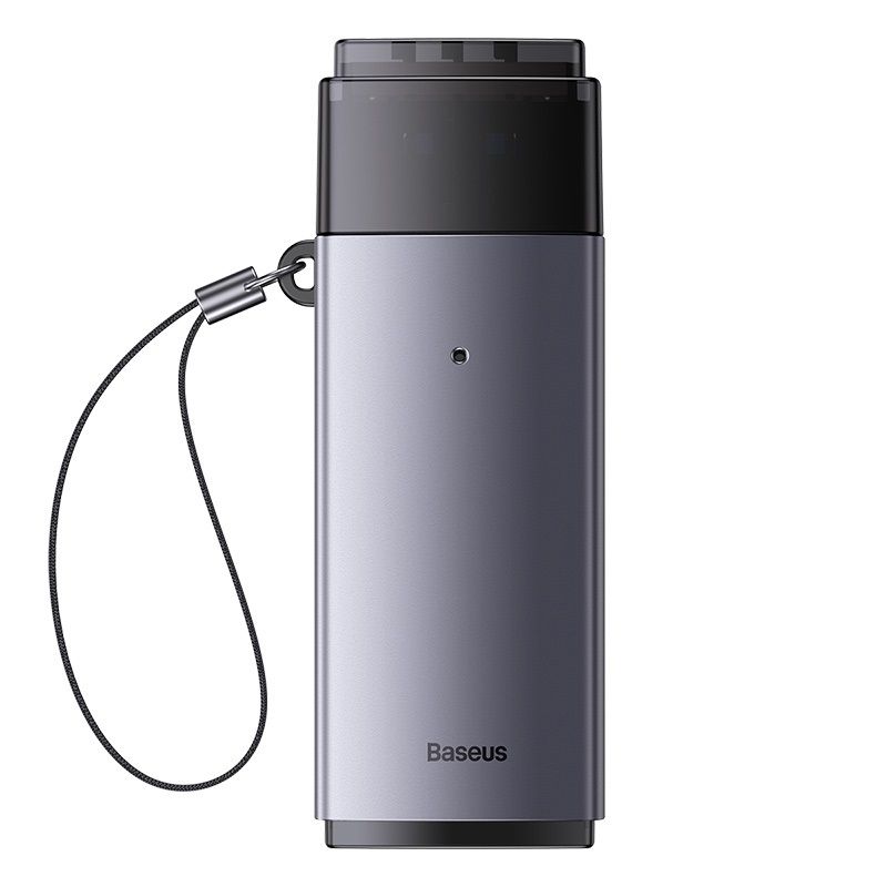 Кардридер Baseus Lite Series USB-A  to SD/TF Card Reader  Grey