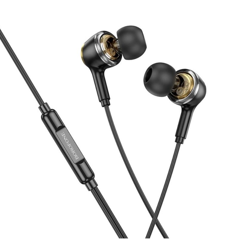 Навушники дротові BOROFONE BM90 (3.5mm) Black