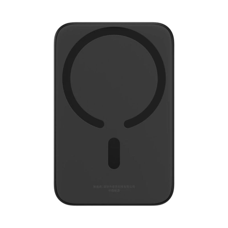 Зовнішній акумулятор Baseus Magnetic Mini Air Wireless Fast Charge Power Bank 6000mAh 20W Cluster Black（With Simple Series Charging Cable Type-C to