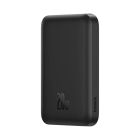 Зовнішній акумулятор Baseus Magnetic Mini Air Wireless Fast Charge Power Bank 6000mAh 20W Cluster Black（With Simple Series Charging Cable Type-C to