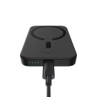 Зовнішній акумулятор Baseus Magnetic Mini Air Wireless Fast Charge Power Bank 6000mAh 20W Cluster Black（With Simple Series Charging Cable Type-C to
