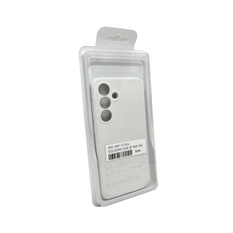 Чохол для смартфона Cosmic Silicone Case AA for Samsung Galaxy S25 White