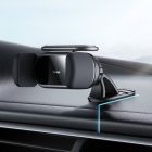 Автотримач для телефона Baseus Steel Cannon pro Solar Electric Car Mount Black