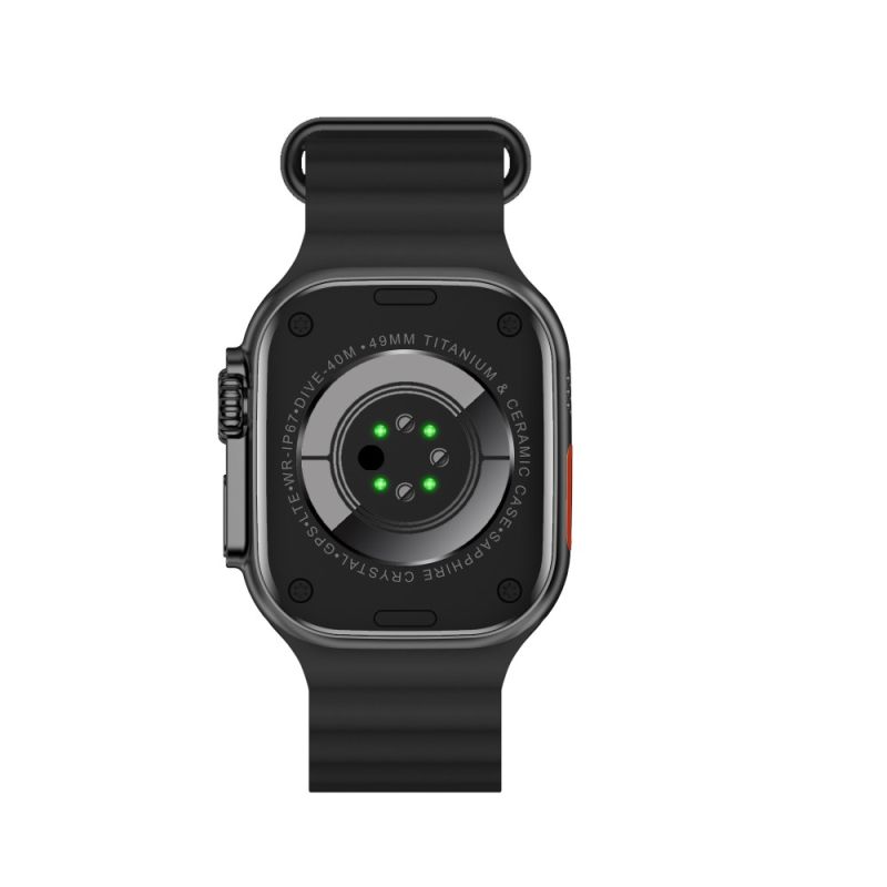 Смарт-годинник W&amp;O X10 Ultra 3 49mm. 300 mAh. IP67 Black