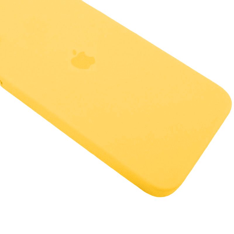 Чохол для смартфона Silicone Full Case AA Camera Protect for Apple iPhone 12 56,Sunny Yellow