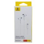 Навушники Baseus Encok CZ18 Wired Earphones Moon White