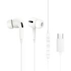 Навушники Baseus Encok CZ18 Wired Earphones Moon White