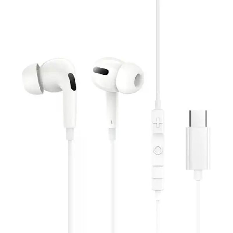 Навушники Baseus Encok CZ18 Wired Earphones Moon White