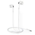 Навушники Baseus Encok CZ18 Wired Earphones Moon White