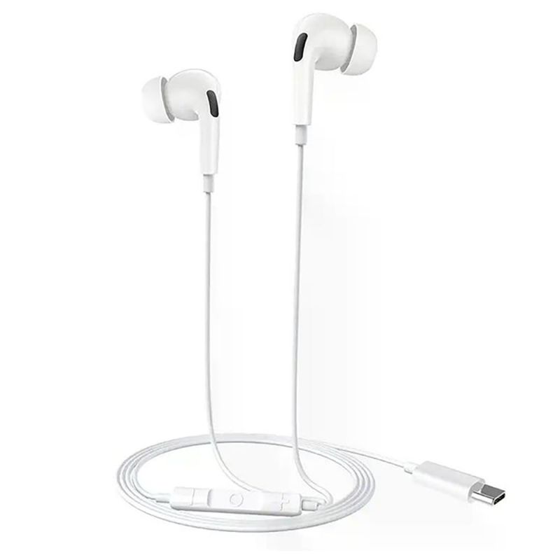 Навушники Baseus Encok CZ18 Wired Earphones Moon White