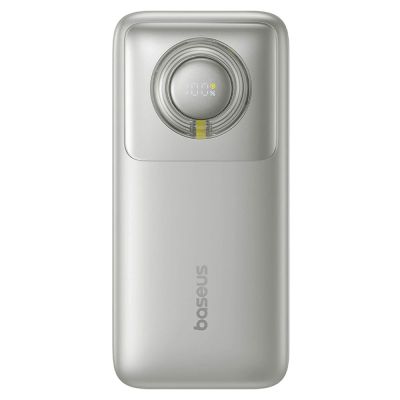 Зовнішній акумулятор Baseus Free2Pull Power Bank with Retractable Cable 20000mAh 65W Lunar gray