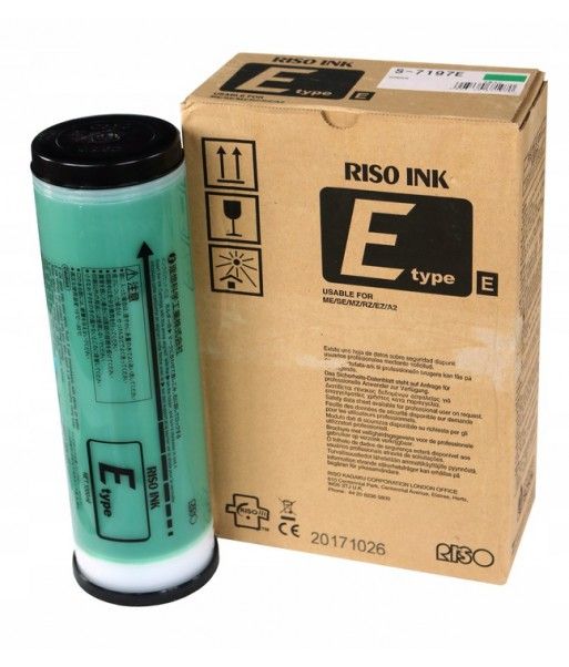 Фарба RISO (S-7222E) CV color ink green E, оригінал