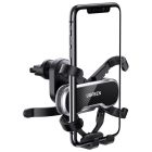 Автотримач для телефона UGREEN LP228 Gravity Drive Air Vent Car Mount Phone Holder With Arc-Shaped mounting clip Black