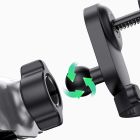 Автотримач для телефона UGREEN LP228 Gravity Drive Air Vent Car Mount Phone Holder With Arc-Shaped mounting clip Black