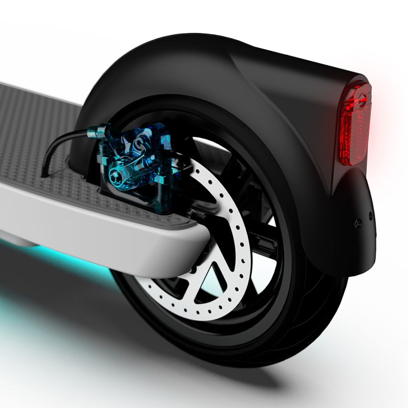 Електросамокат OKAI ES20-NEON White 9", 300(600)W, 9.8Ah, 40km, 25km\h, 20%, NFC, App, 16kg