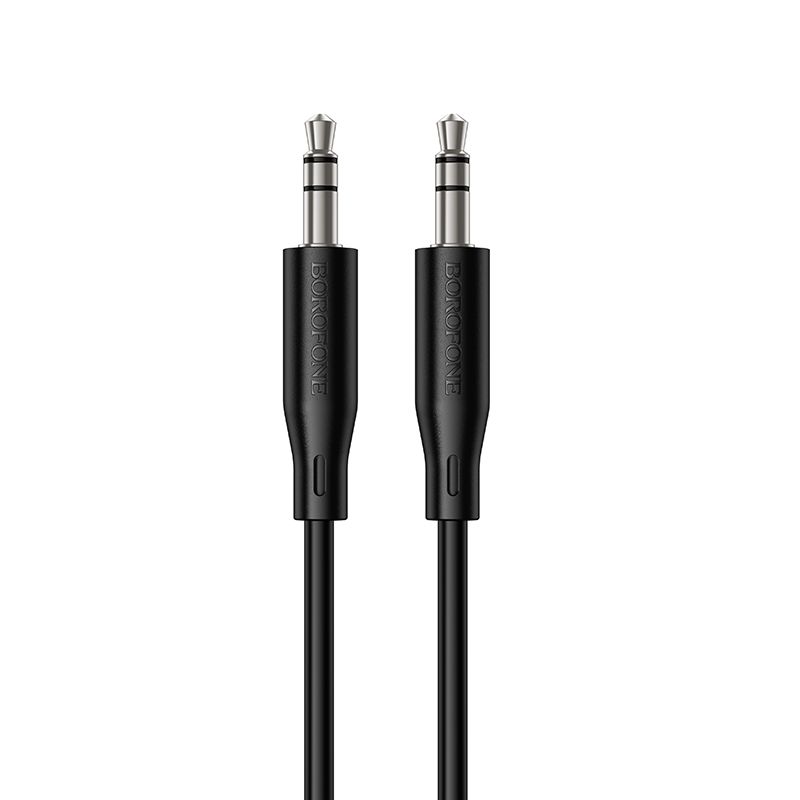 Аудіокабель BOROFONE BL26 Standard AUX audio cable 1m Black