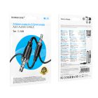 Аудіокабель BOROFONE BL26 Standard AUX audio cable 1m Black