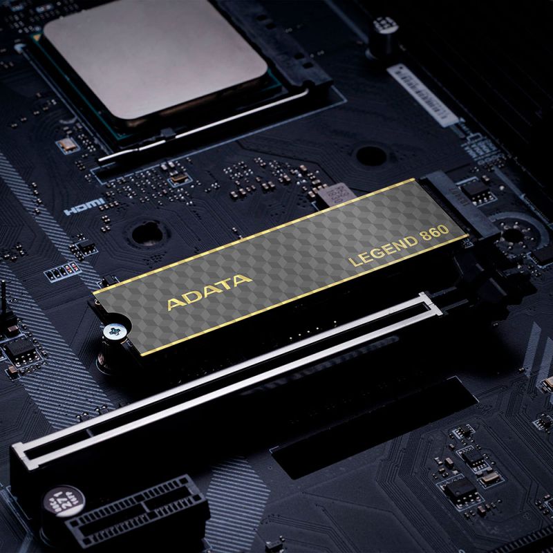 Накопичувач SSD M.2 ADATA LEGEND 860 500 GB 2280 PCIe Gen 4x4 3D NAND Read/Write: 5000/3000 MB/sec