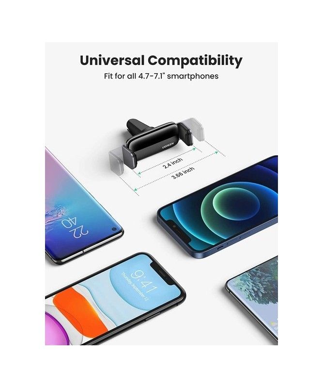Автотримач для телефона UGREEN LP120 Air Vent Phone Holder