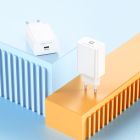 Мережевий зарядний пристрій BOROFONE BA21A Pro Long journey single port PD20W charger White
