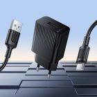 Мережевий зарядний пристрій з кабелем BOROFONE BAS71A Source single-port charger set(Type-C) Black