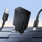 Мережевий зарядний пристрій з кабелем BOROFONE BAS72A Source single port QC3.0 charger set(Type-C) Black