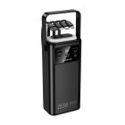 Зовнішній акумулятор BOROFONE BJ65 High 22.5W+PD20W+four-cables power bank(30000mAh) Black