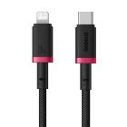 Кабель Baseus Dura Series Fast Charging Cable Type-C to iP 20W 1m Grey+Black