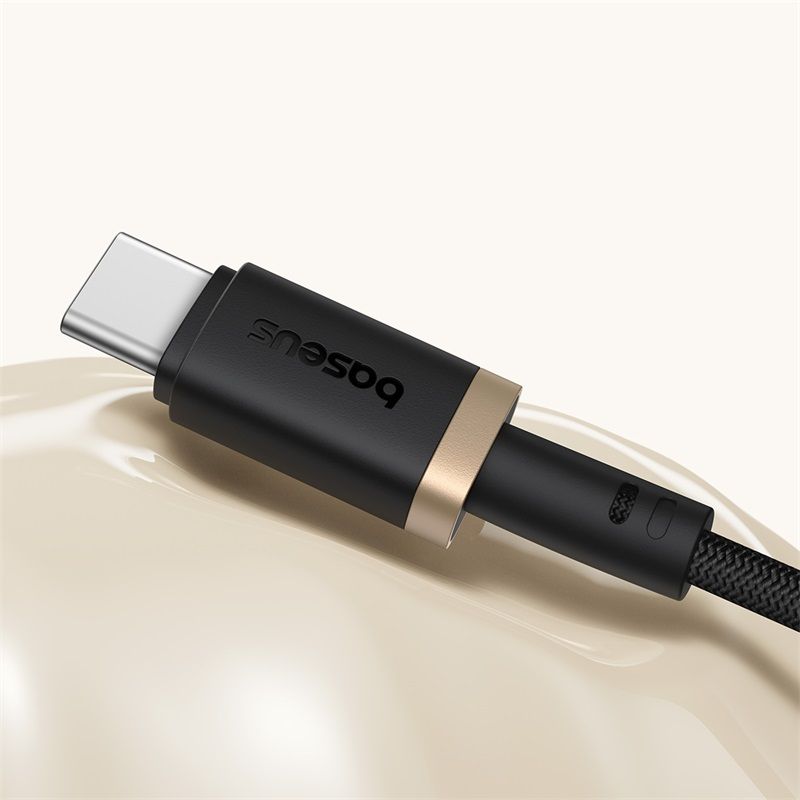 Кабель Baseus Dura Series Fast Charging Cable USB to Type-C 60W 1m Gold+Black
