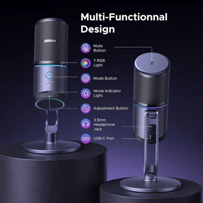 Мікрофон UGREEN USB desktop microphone