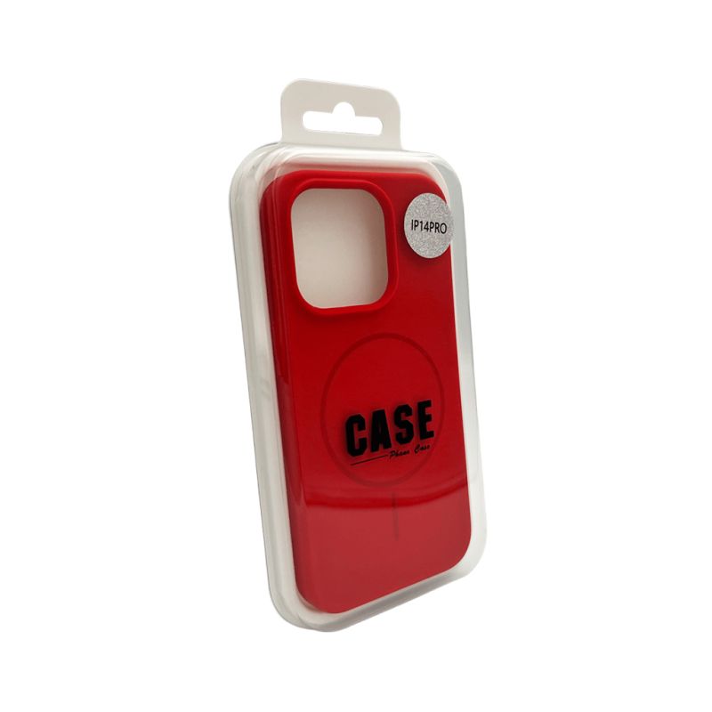 Чохол для смартфона Cosmic Silicone Case Magnetic for Apple iPhone 13 Pro Max 14,Red
