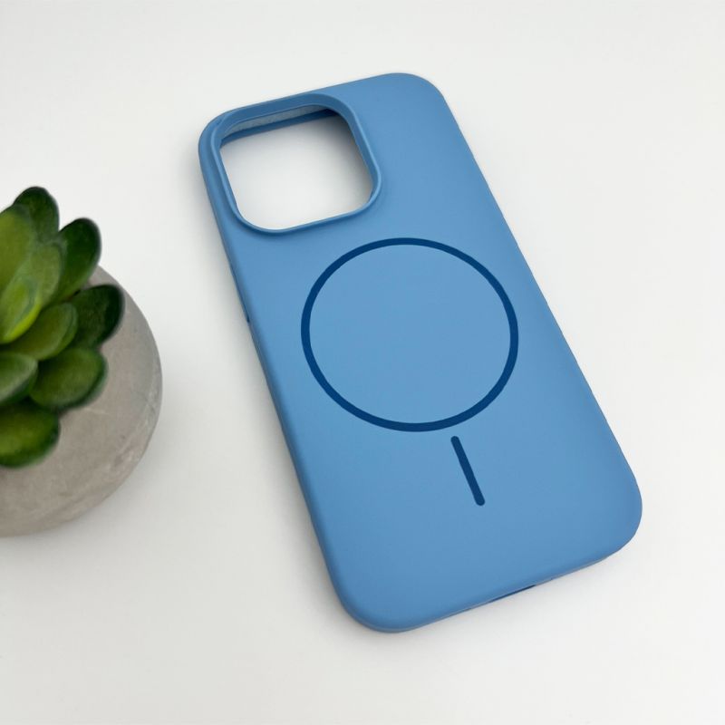 Чохол для смартфона Cosmic Silicone Case Magnetic for Apple iPhone 13 Pro Max 24,Azure