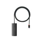 USB-хаб Baseus Lite Series 4-Port Type-C HUB Adapter (Type-C to USB 3.0*4 ) 1m Black