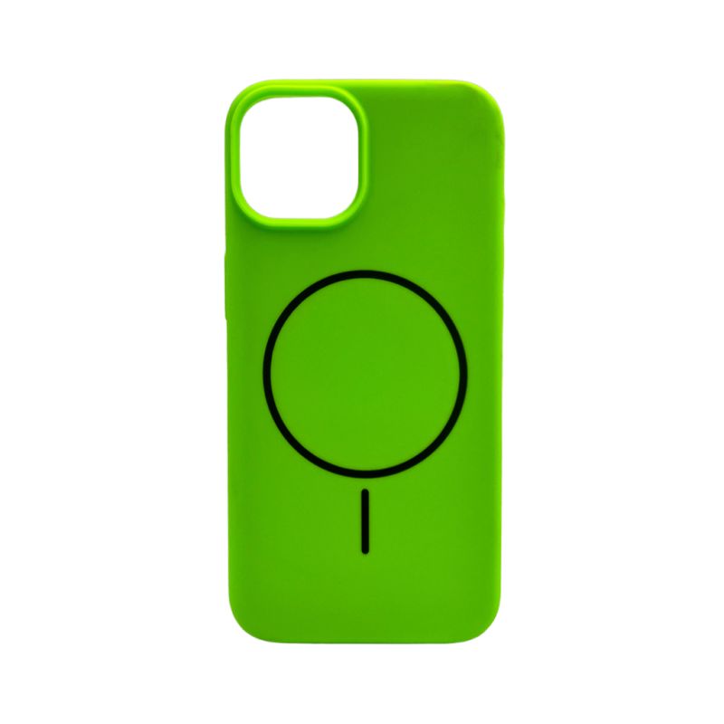 Чохол для смартфона Cosmic Silicone Case Magnetic for Apple iPhone 15 53,Shiny Green