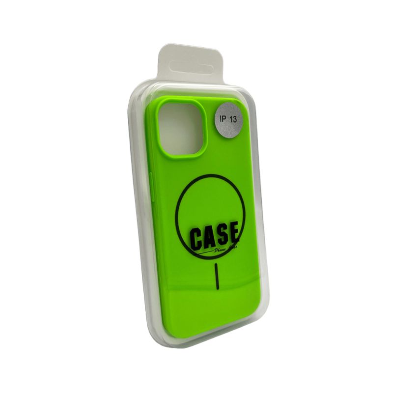 Чохол для смартфона Cosmic Silicone Case Magnetic for Apple iPhone 15 53,Shiny Green