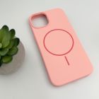 Чохол для смартфона Cosmic Silicone Case Magnetic for Apple iPhone 15 12,Pink
