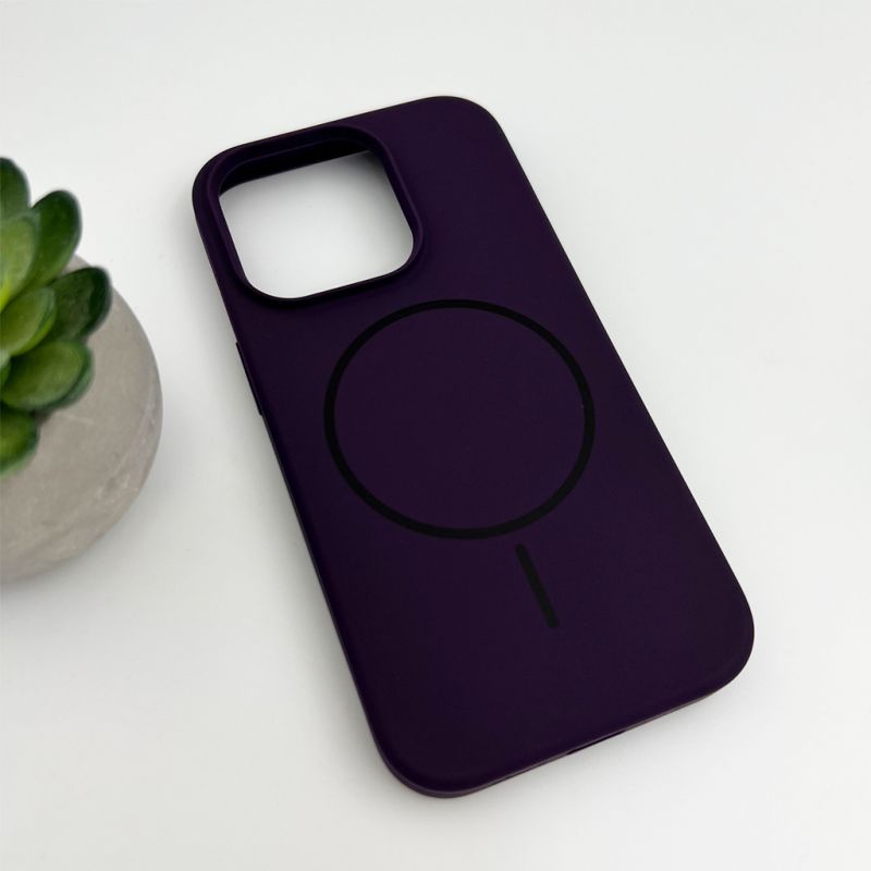 Чохол для смартфона Cosmic Silicone Case Magnetic for Apple iPhone 15 Pro 30,Dark Purple