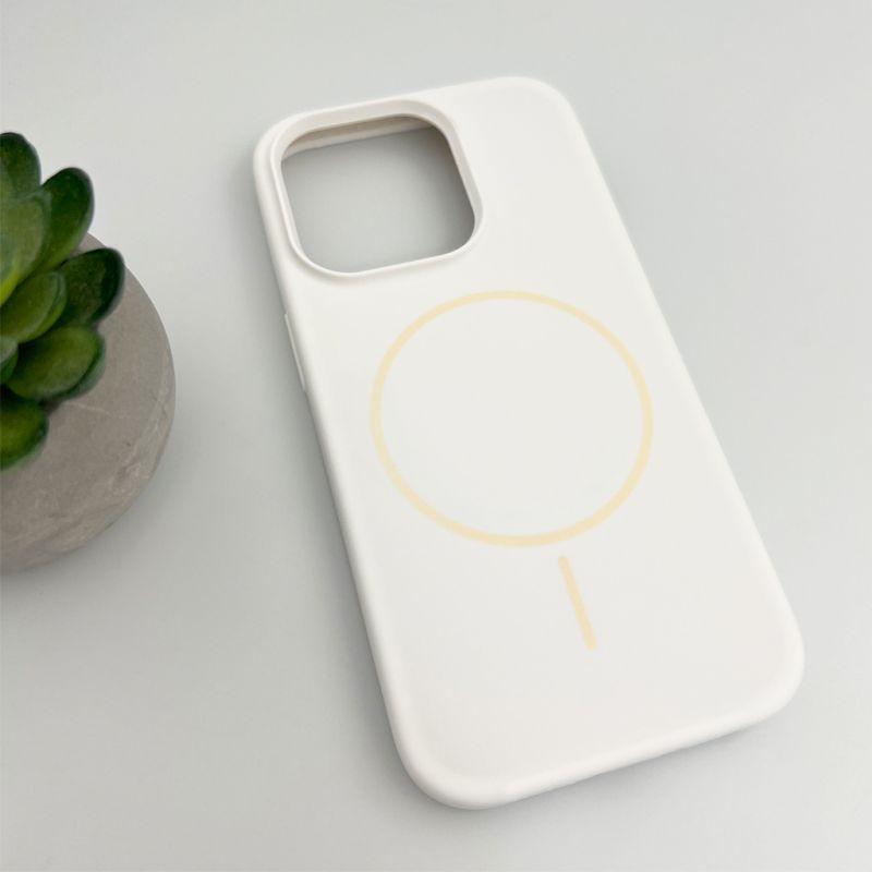 Чохол для смартфона Cosmic Silicone Case Magnetic for Apple iPhone 15 Pro 9,White