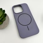 Чохол для смартфона Cosmic Silicone Case Magnetic for Apple iPhone 15 Pro Max 50,Lavender Grey