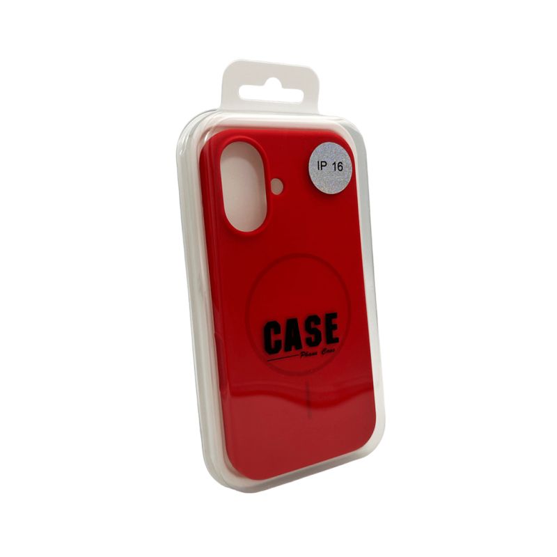 Чохол для смартфона Cosmic Silicone Case Magnetic for Apple iPhone 16 14,Red