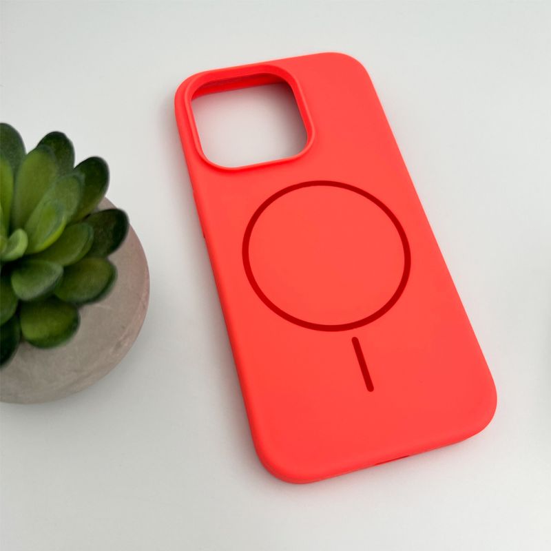 Чохол для смартфона Cosmic Silicone Case Magnetic for Apple iPhone 16 Pro Max 29,Peach