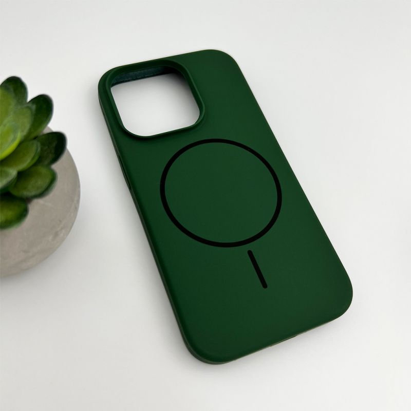 Чохол для смартфона Cosmic Silicone Case Magnetic for Apple iPhone 16 Pro Max 54,Atrovirens