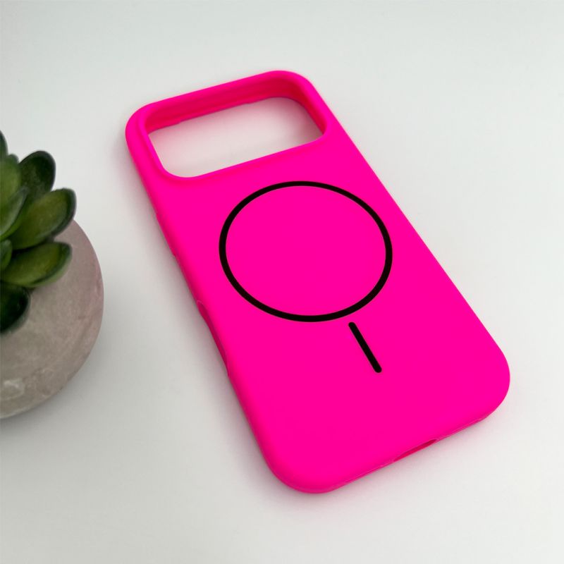 Чохол для смартфона Cosmic Silicone Case Magnetic for Apple iPhone 17 Pro 52,Shiny Pink