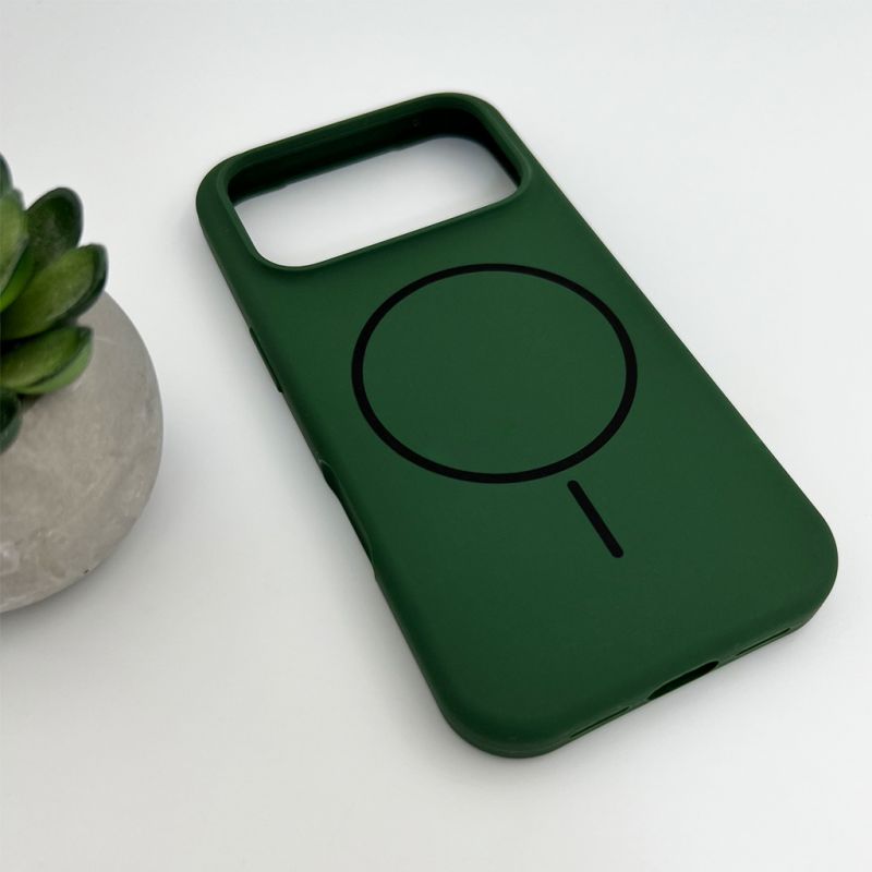 Чохол для смартфона Cosmic Silicone Case Magnetic for Apple iPhone 17 Pro 54,Atrovirens