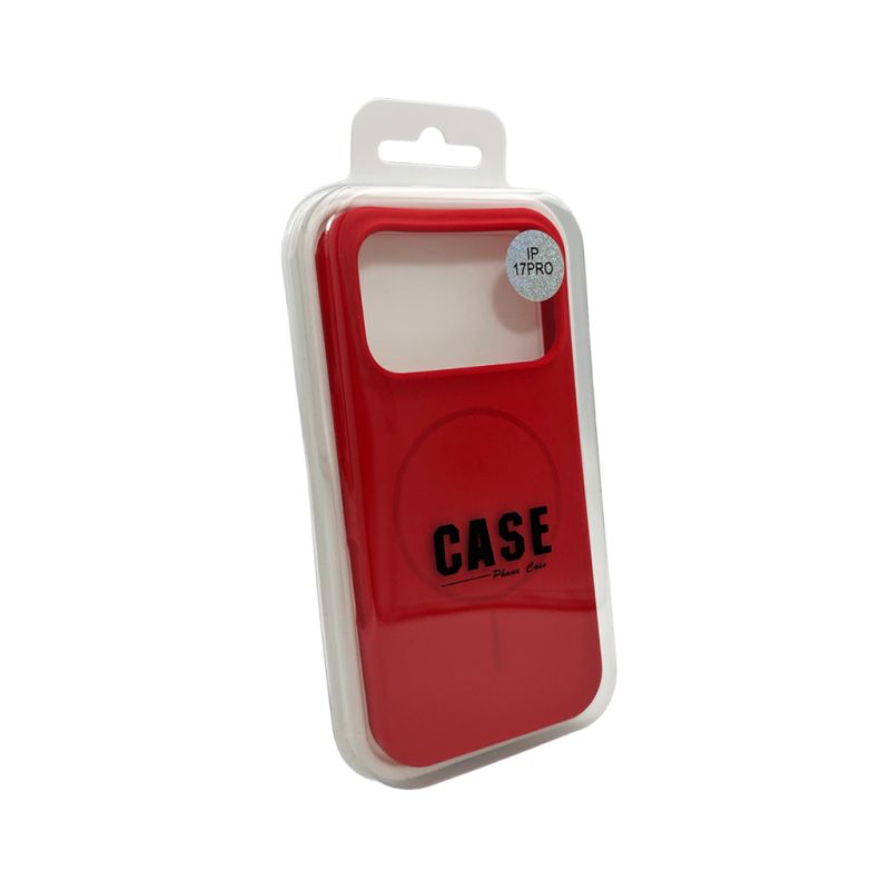 Чохол для смартфона Cosmic Silicone Case Magnetic for Apple iPhone 17 Pro Max 14,Red