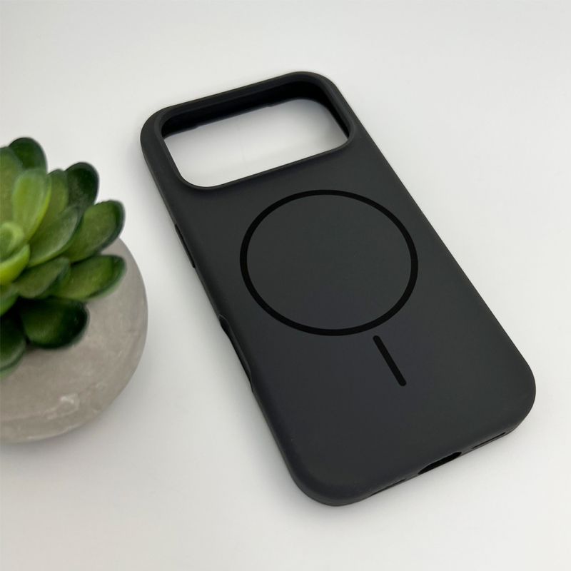 Чохол для смартфона Cosmic Silicone Case Magnetic for Apple iPhone 17 Pro Max 15,Dark Grey