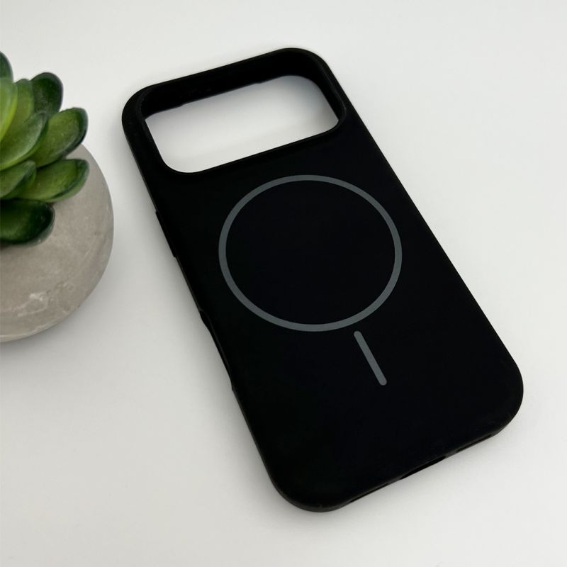 Чохол для смартфона Cosmic Silicone Case Magnetic for Apple iPhone 17 Pro Max 18,Black
