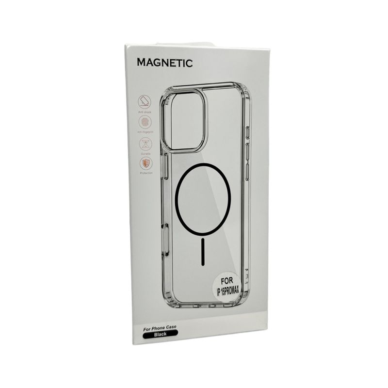 Чохол Cosmic Acrylic Thin Magnetic for Apple iPhone 15 Black
