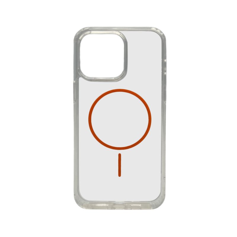 Чохол Cosmic Acrylic Thin Magnetic for Apple iPhone 16 Pro Max Orange